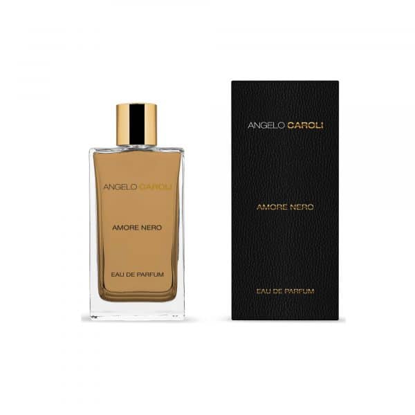 Angelo Caroli Amore Nero 100 ml — официална снимка на флакона и опаковката